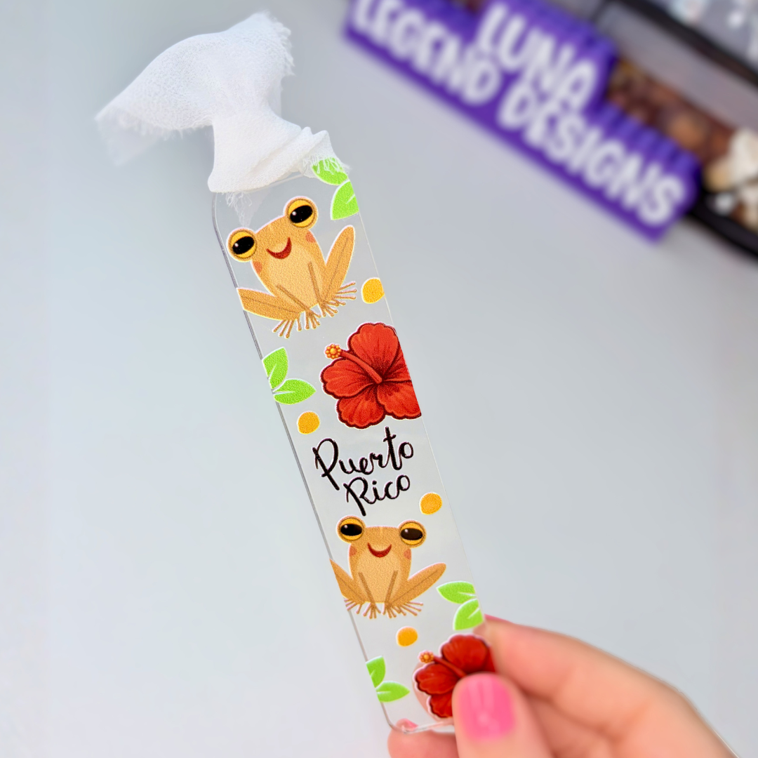 Puerto Rico Acrylic Bookmark