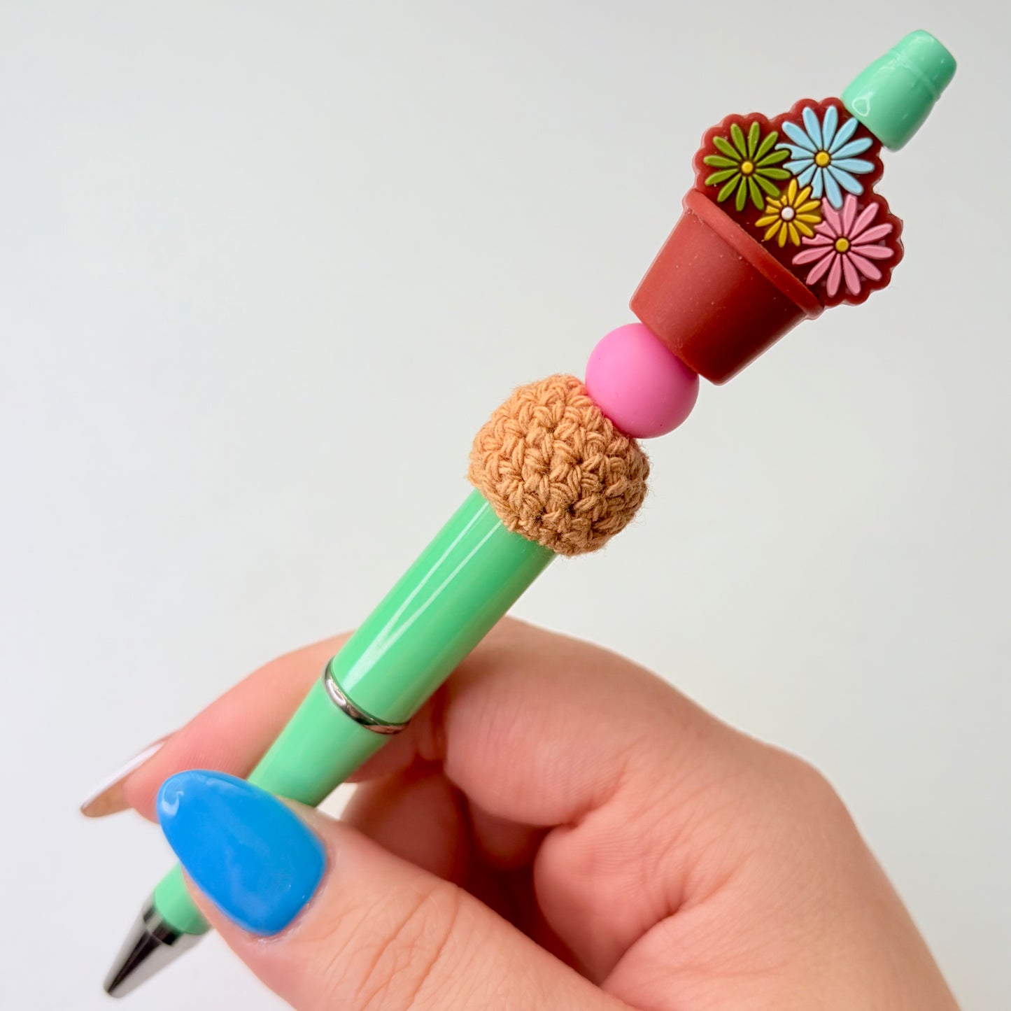 Floral Beaded Pen