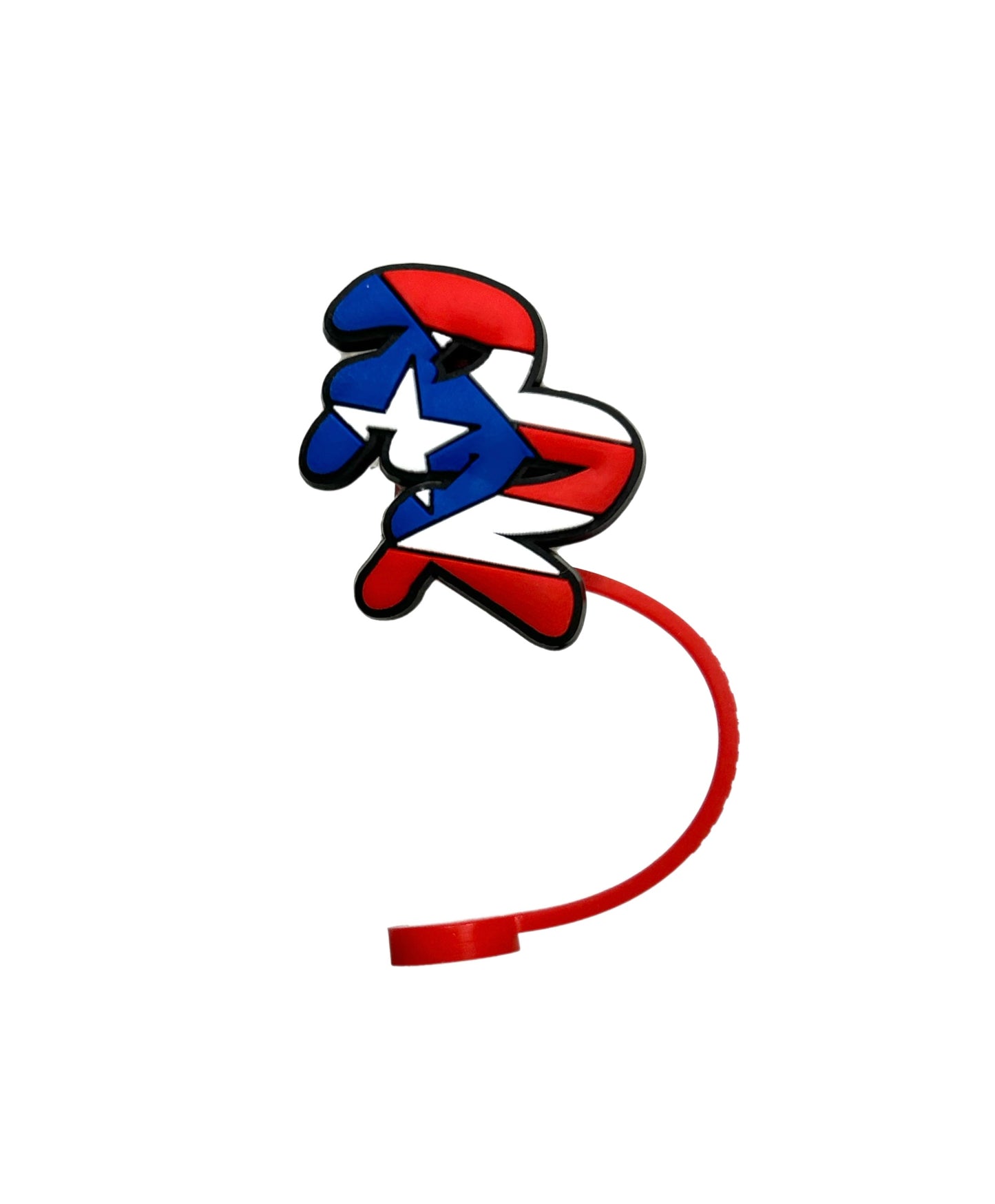 Puerto Rico Straw Toppers