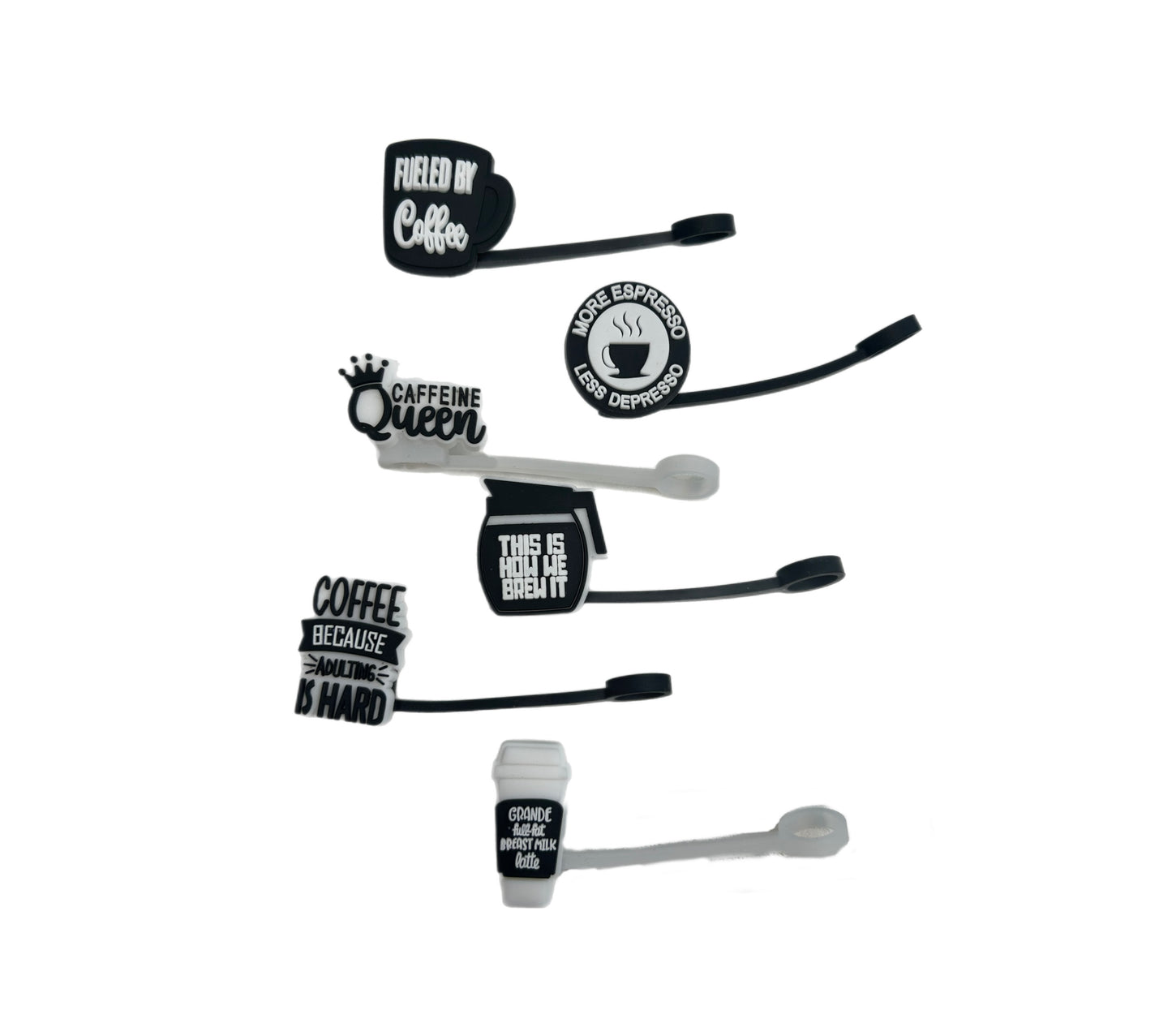 Coffee Lovers Straw Toppers