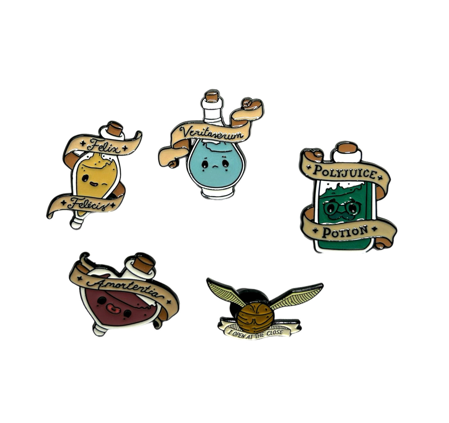 Magical School Enamel Pins