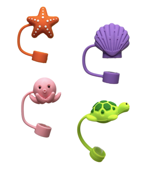 At the Beach Straw Toppers