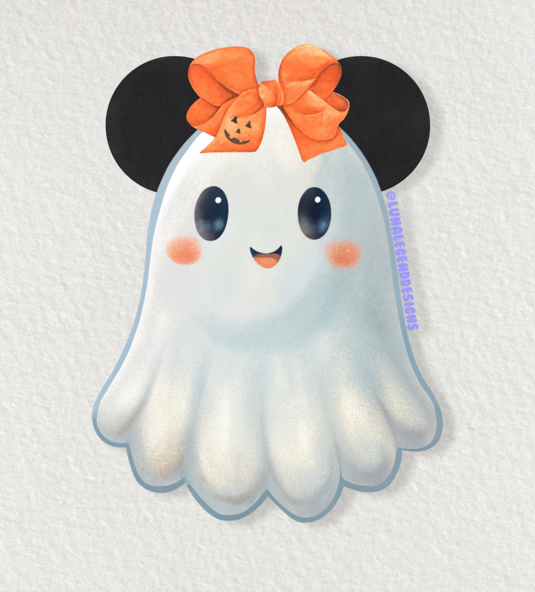 Ghostie Mini Sticker