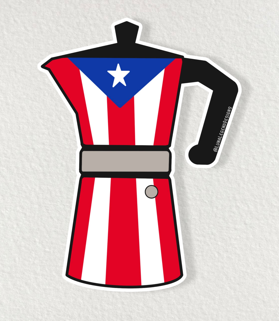 Greca de Puerto Rico Sticker