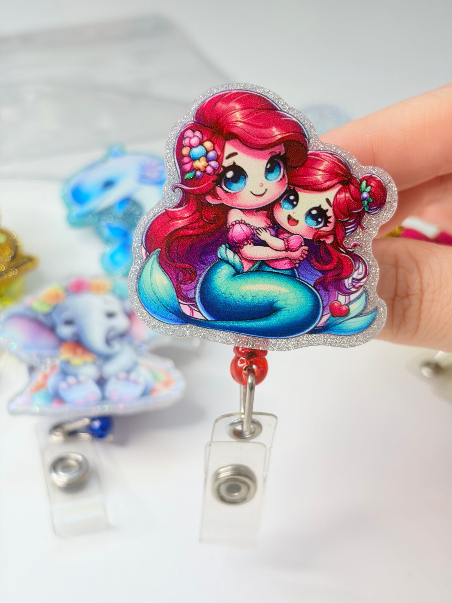Acrylic Badge Reel