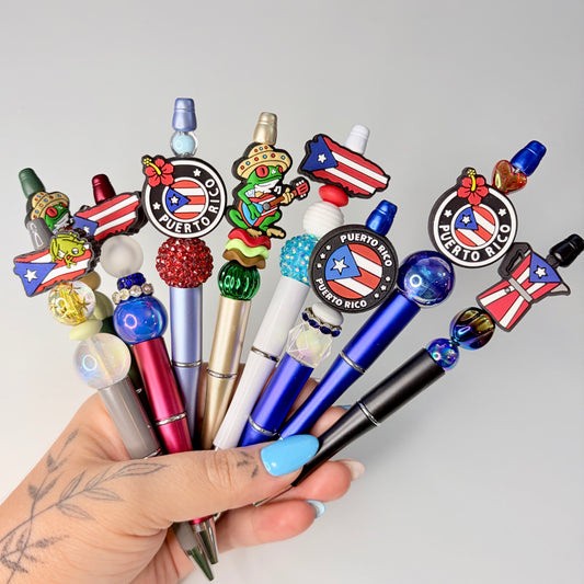 Puerto Rico Beaded Pen