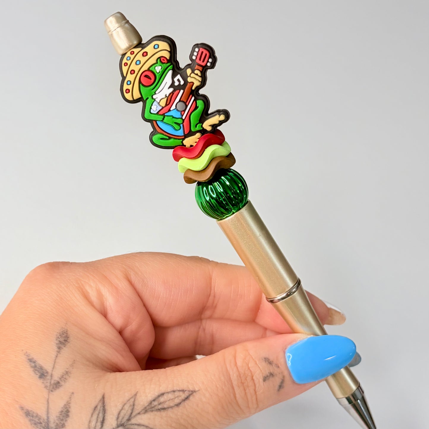 Puerto Rico Beaded Pen