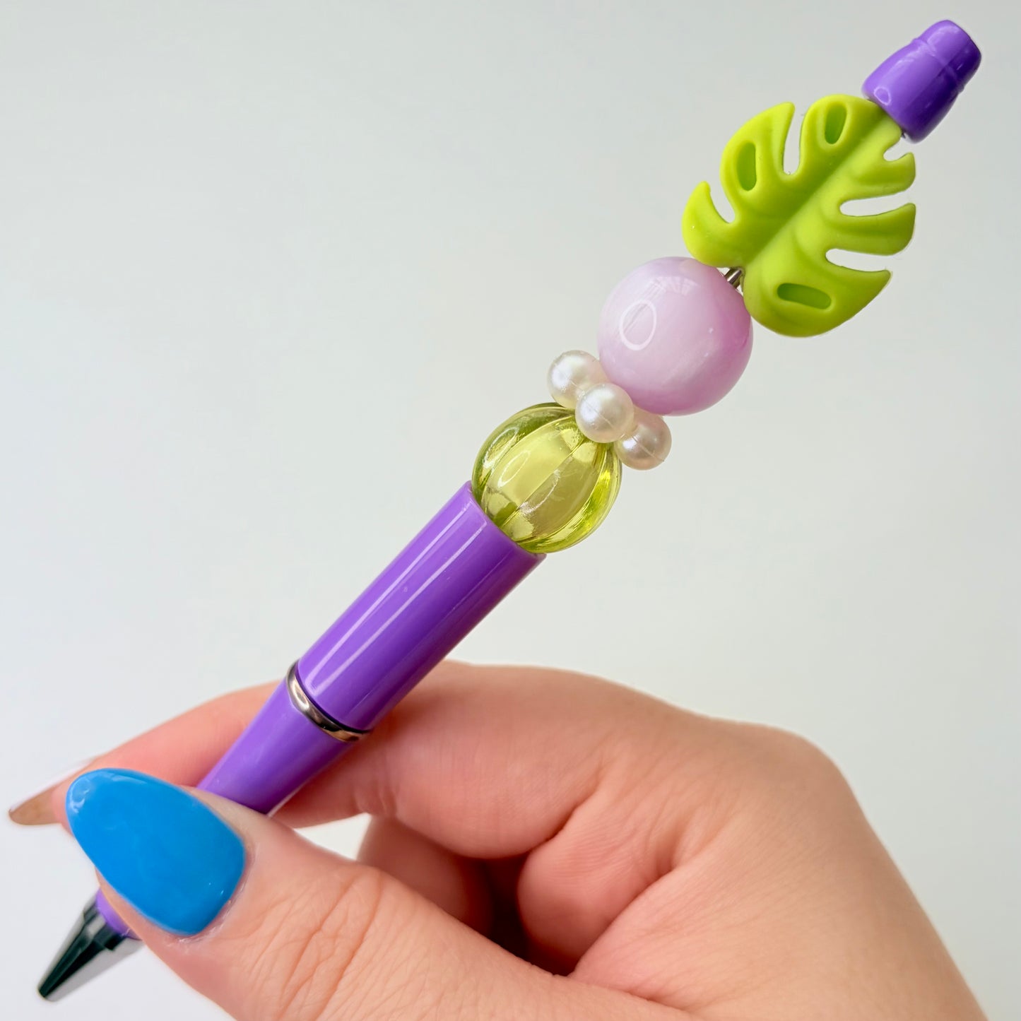 Floral Beaded Pen