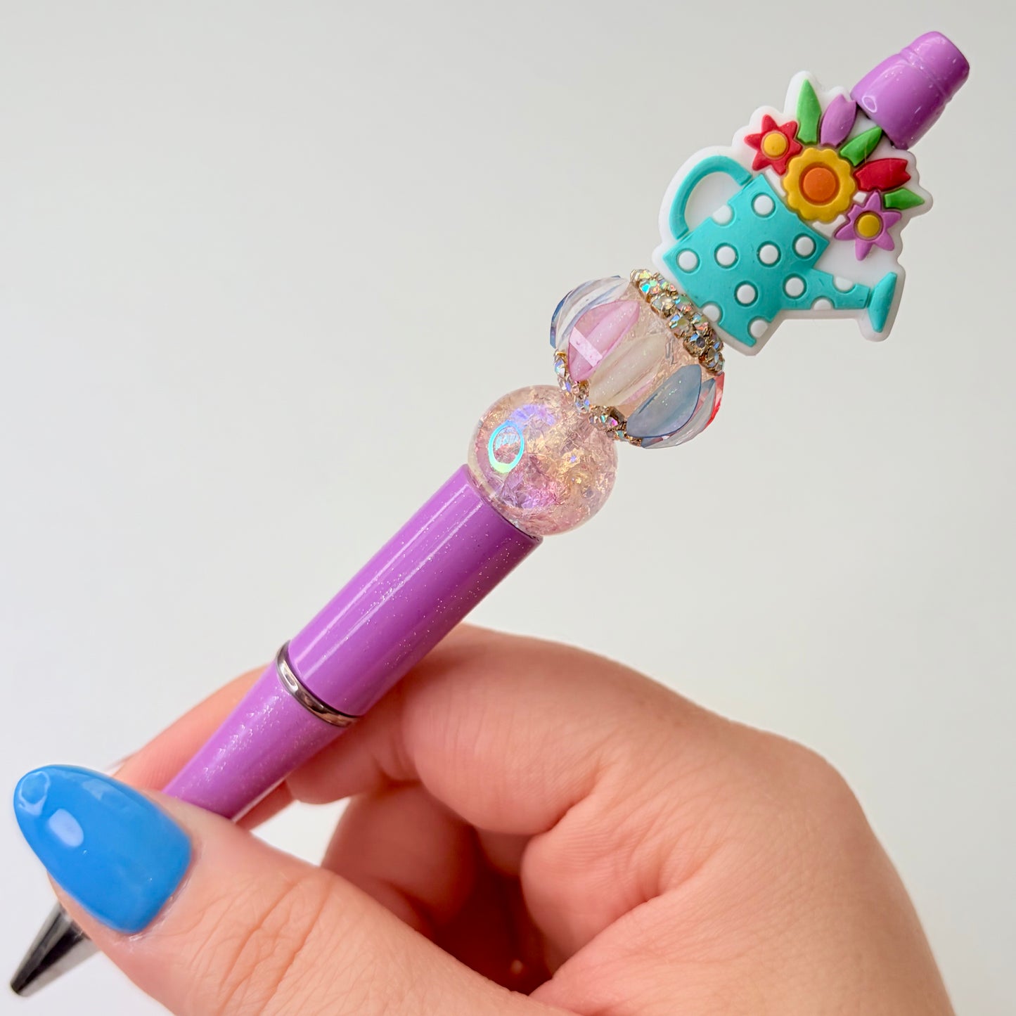 Floral Beaded Pen