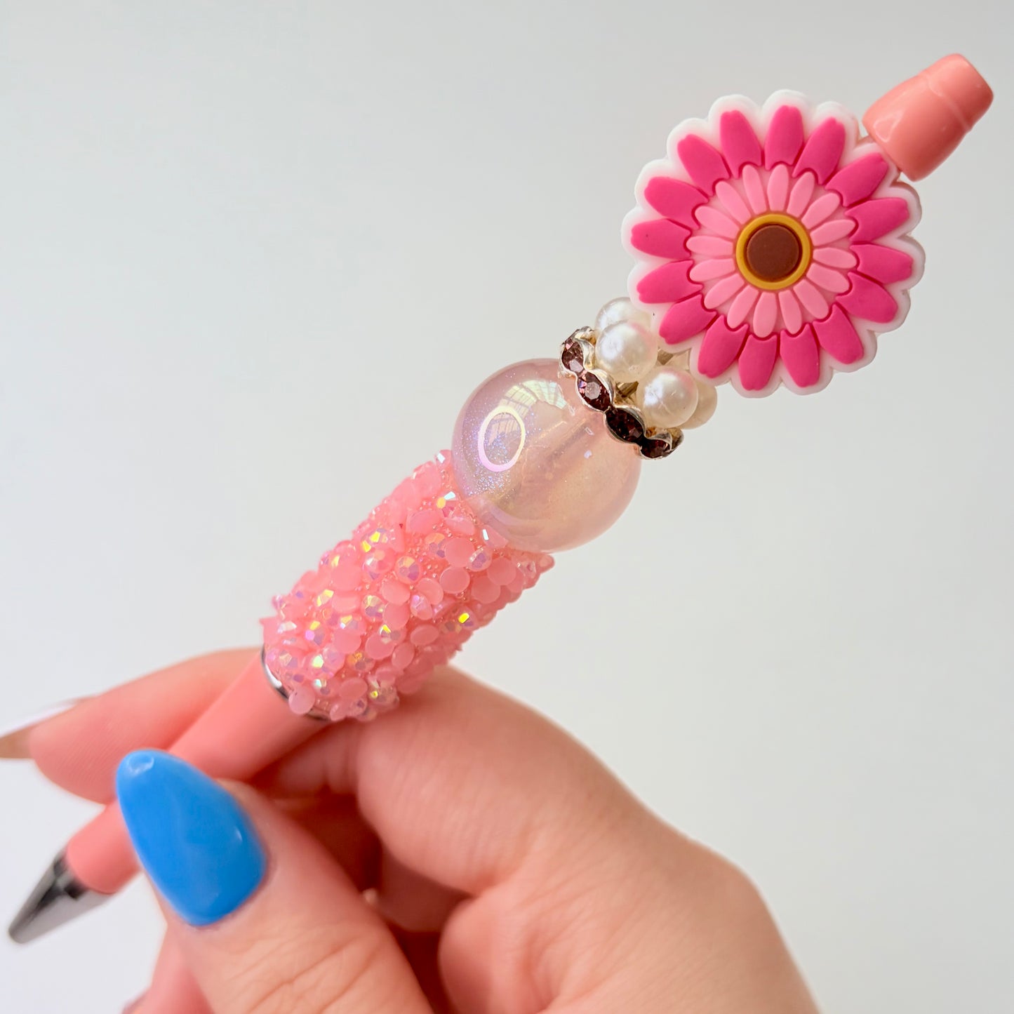 Floral Beaded Pen