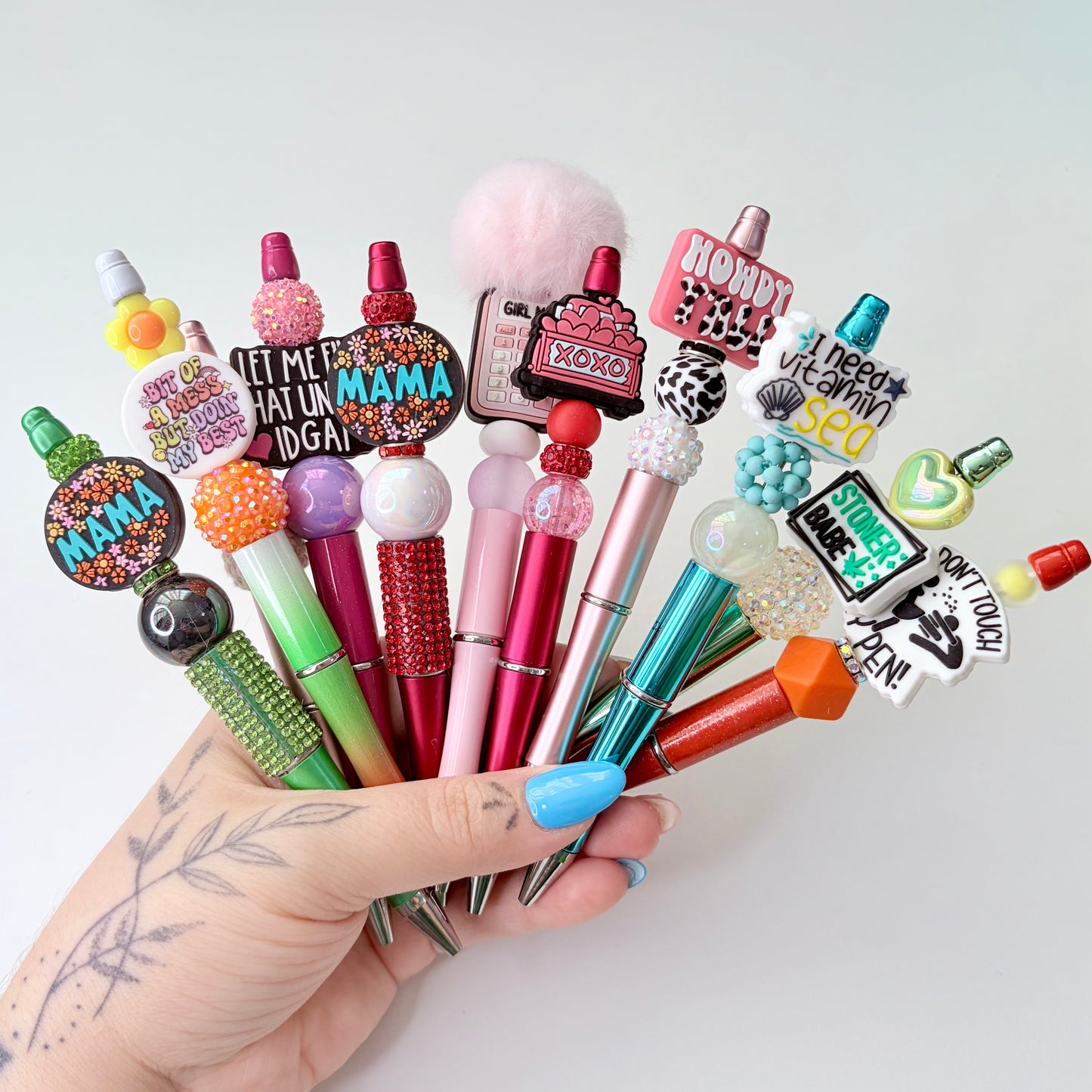 Phrases Beaded Pen – Mensajes Cute