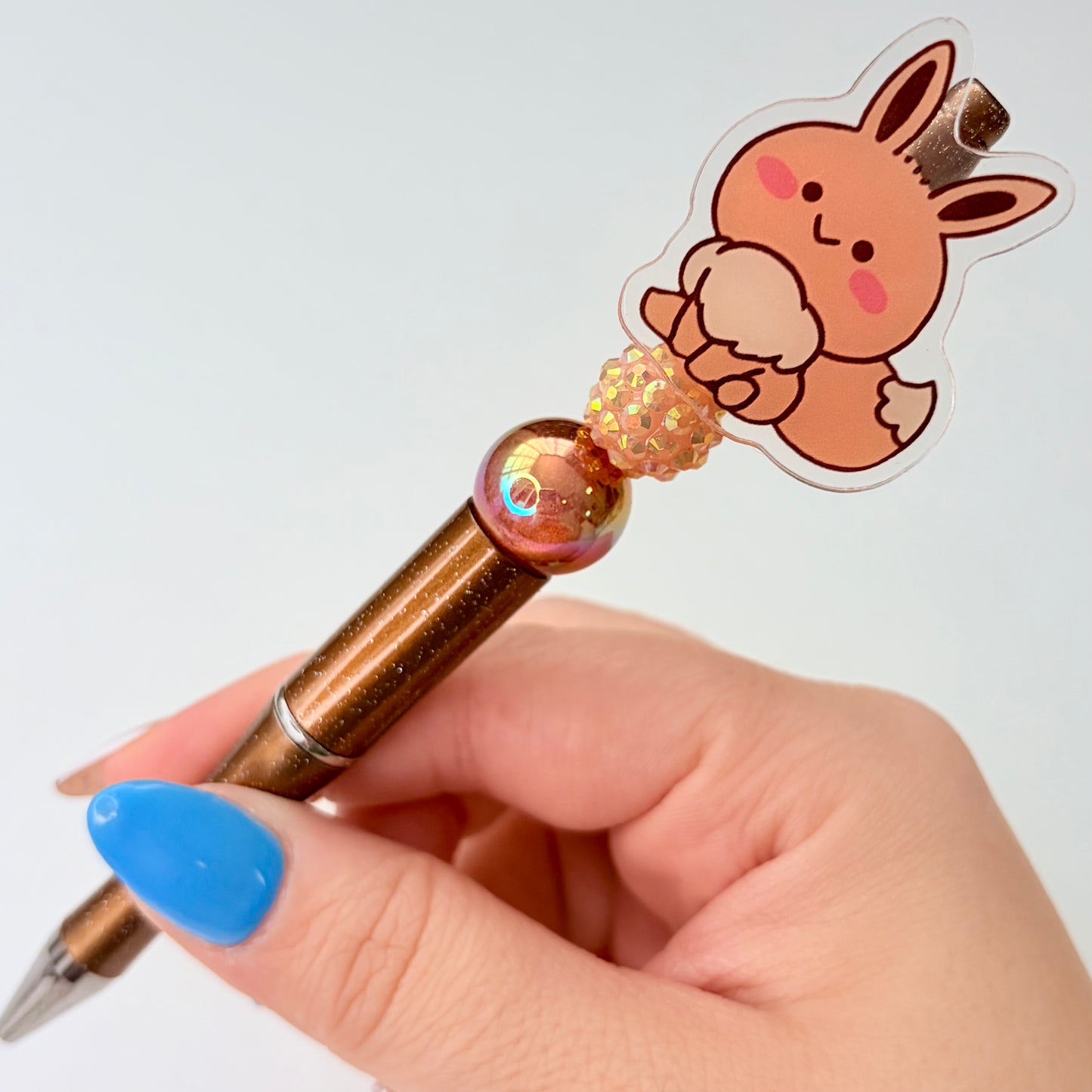 Cartoon Acrylic Beaded Pen