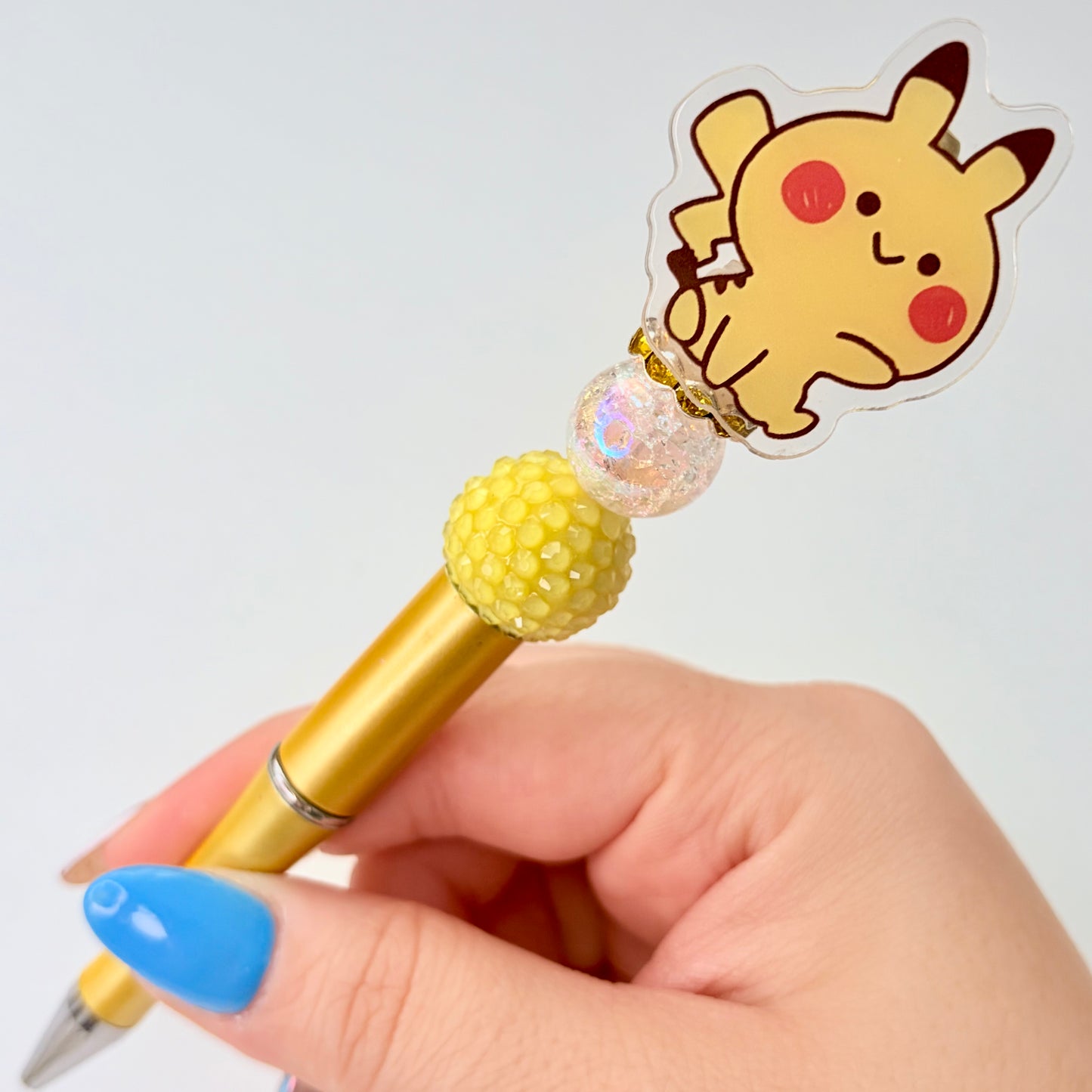 Cartoon Acrylic Beaded Pen