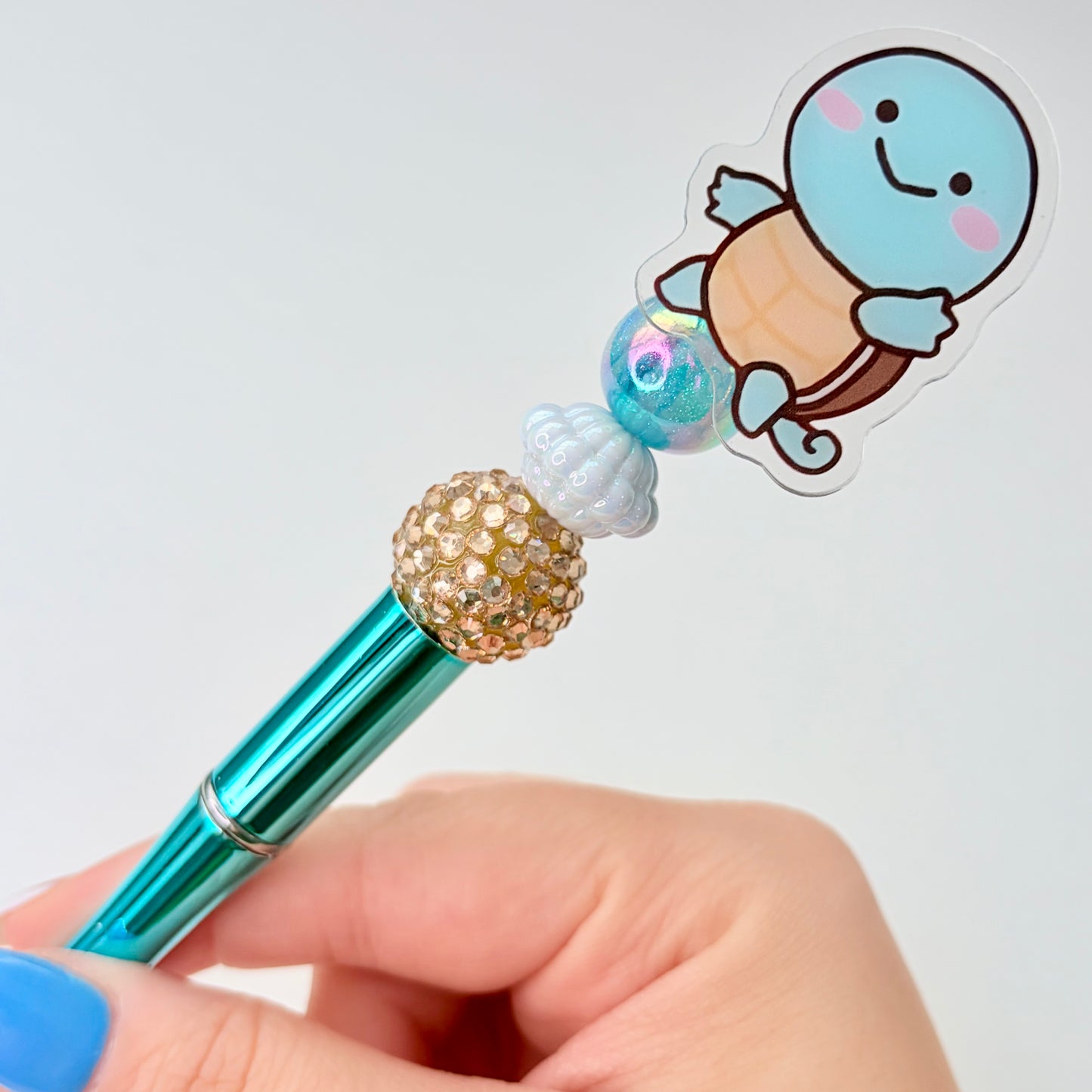 Cartoon Acrylic Beaded Pen