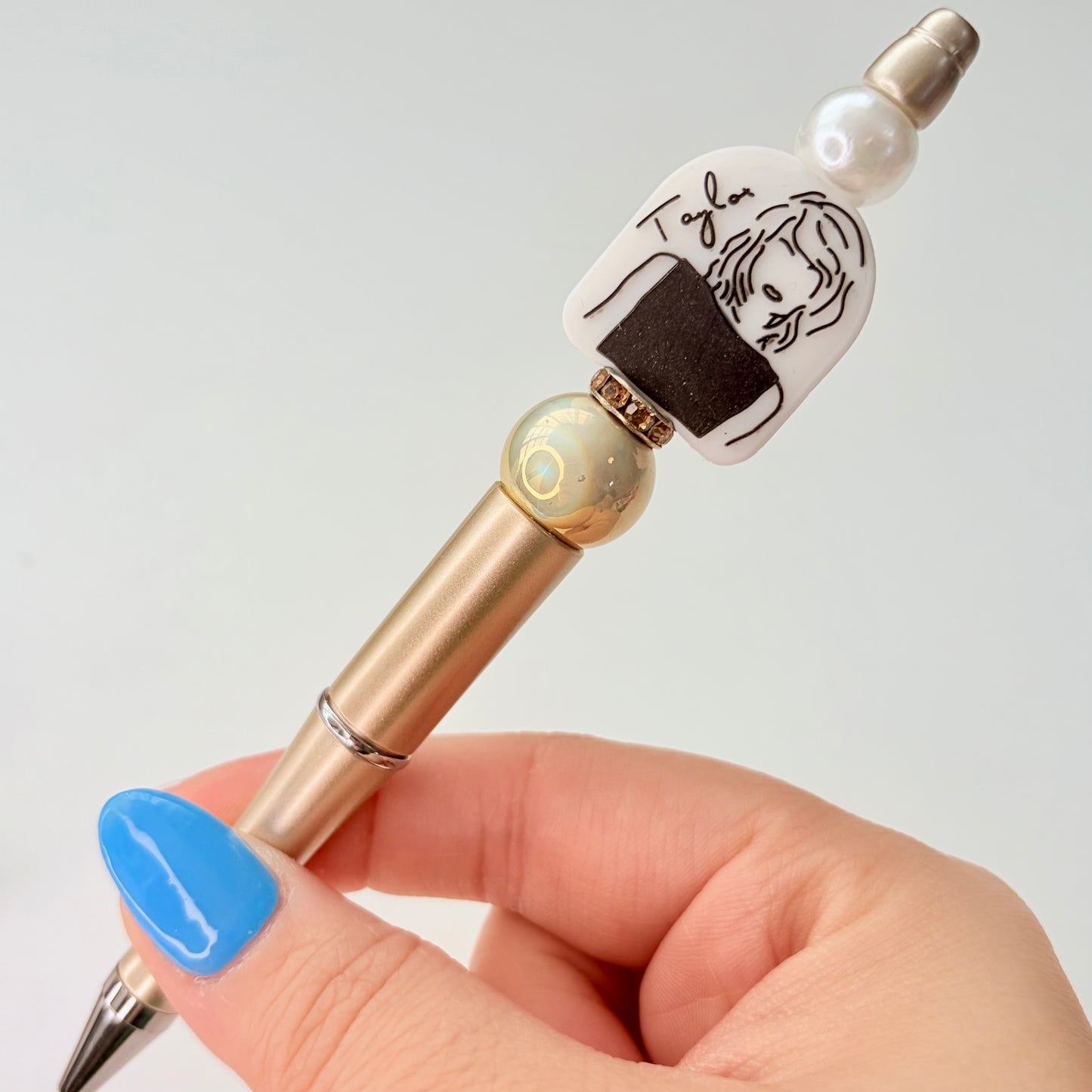 Cute/Pinky Beaded Pen