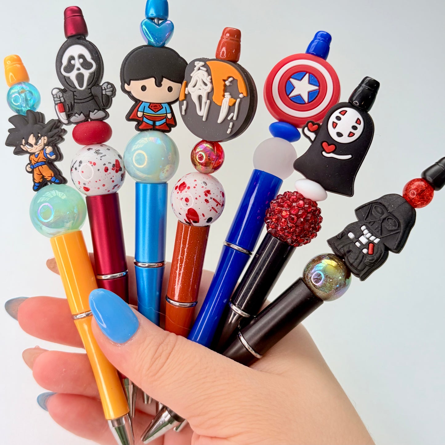 Characters Beaded Pen