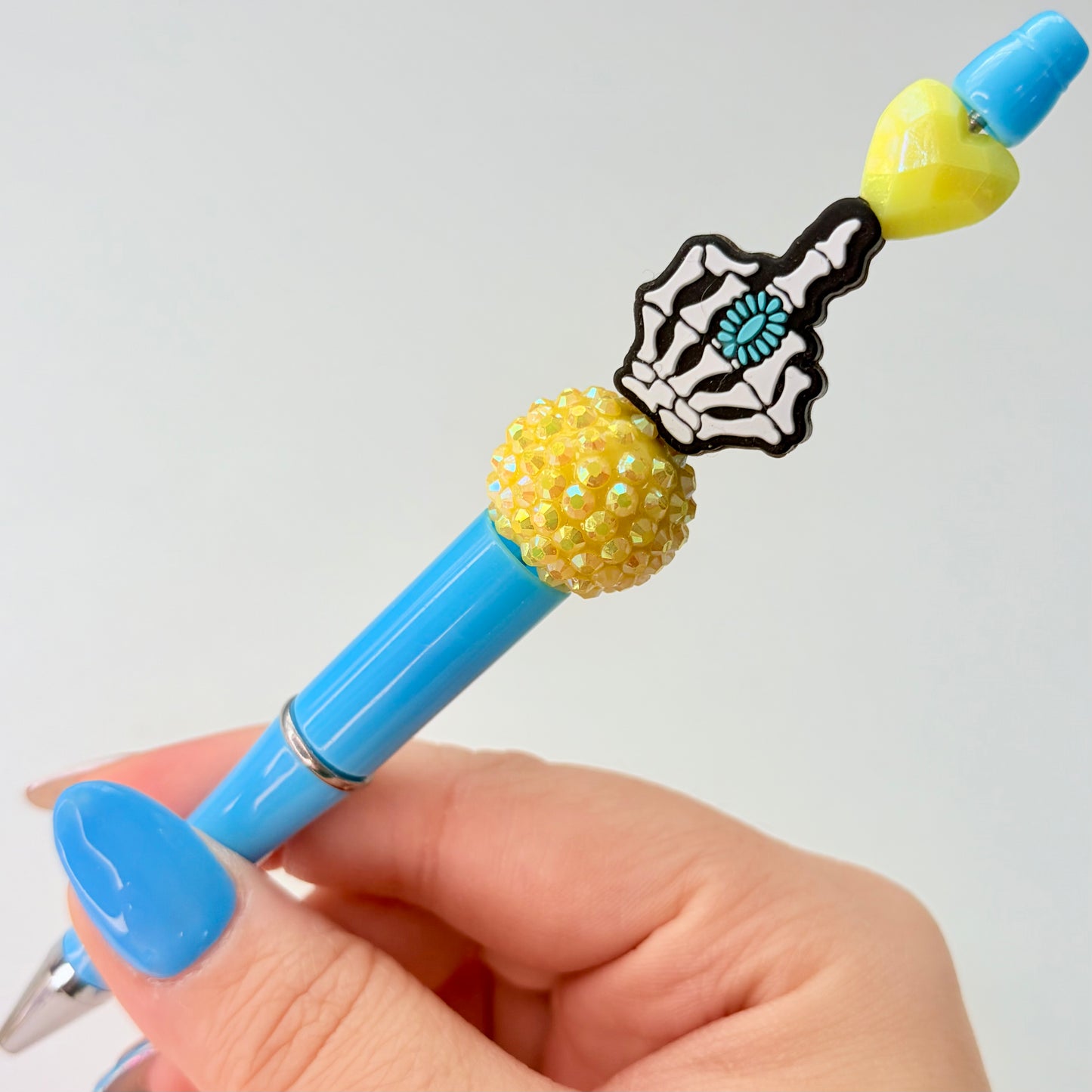 Spooky Beaded Pen