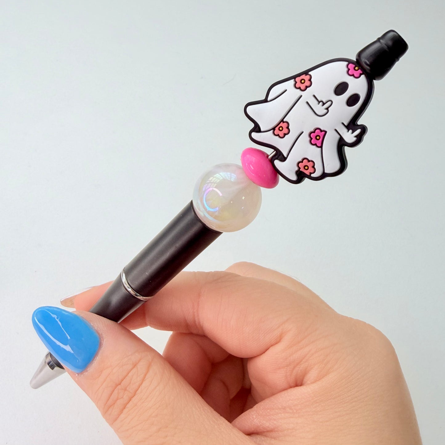 Spooky Beaded Pen