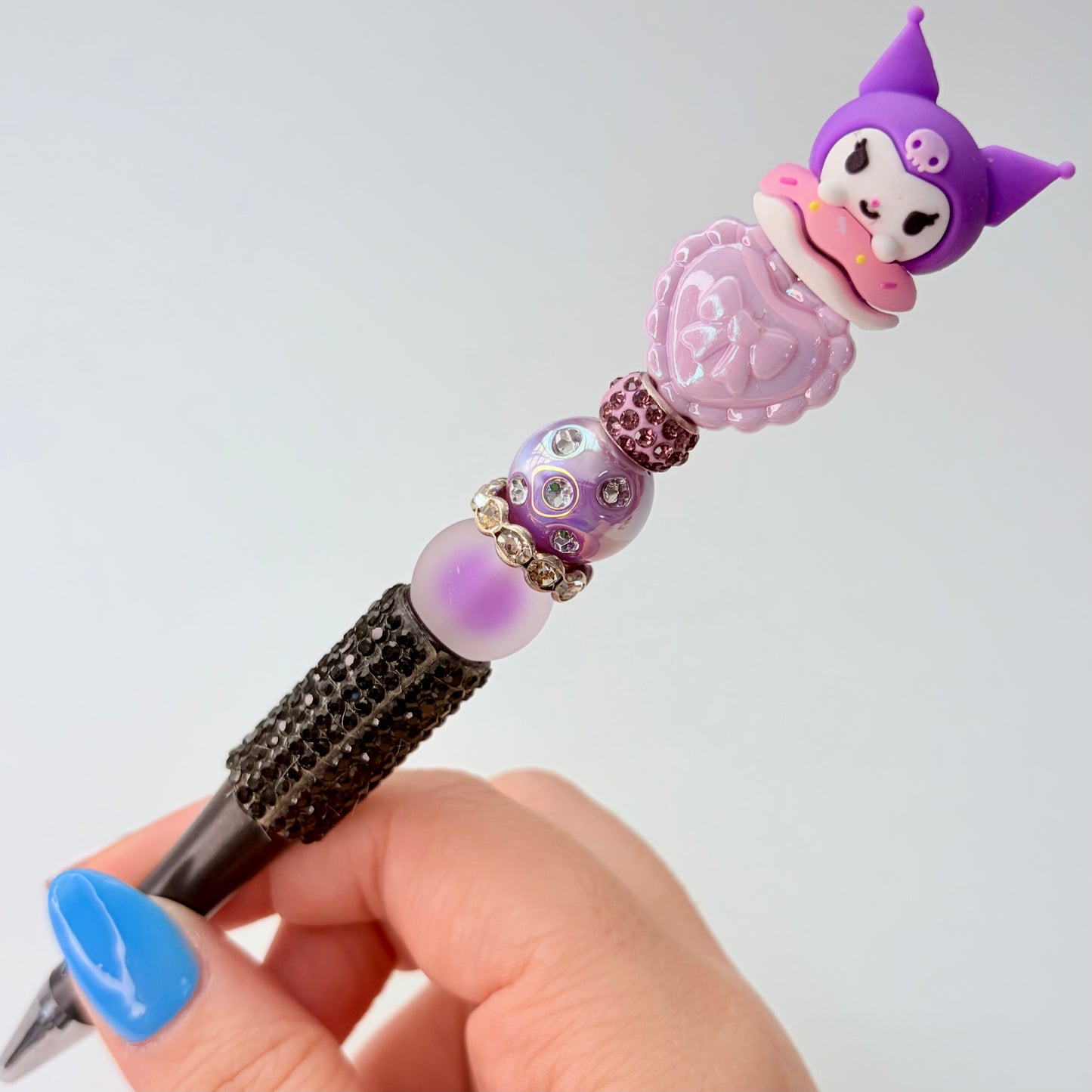 Beaded Pen with Topper