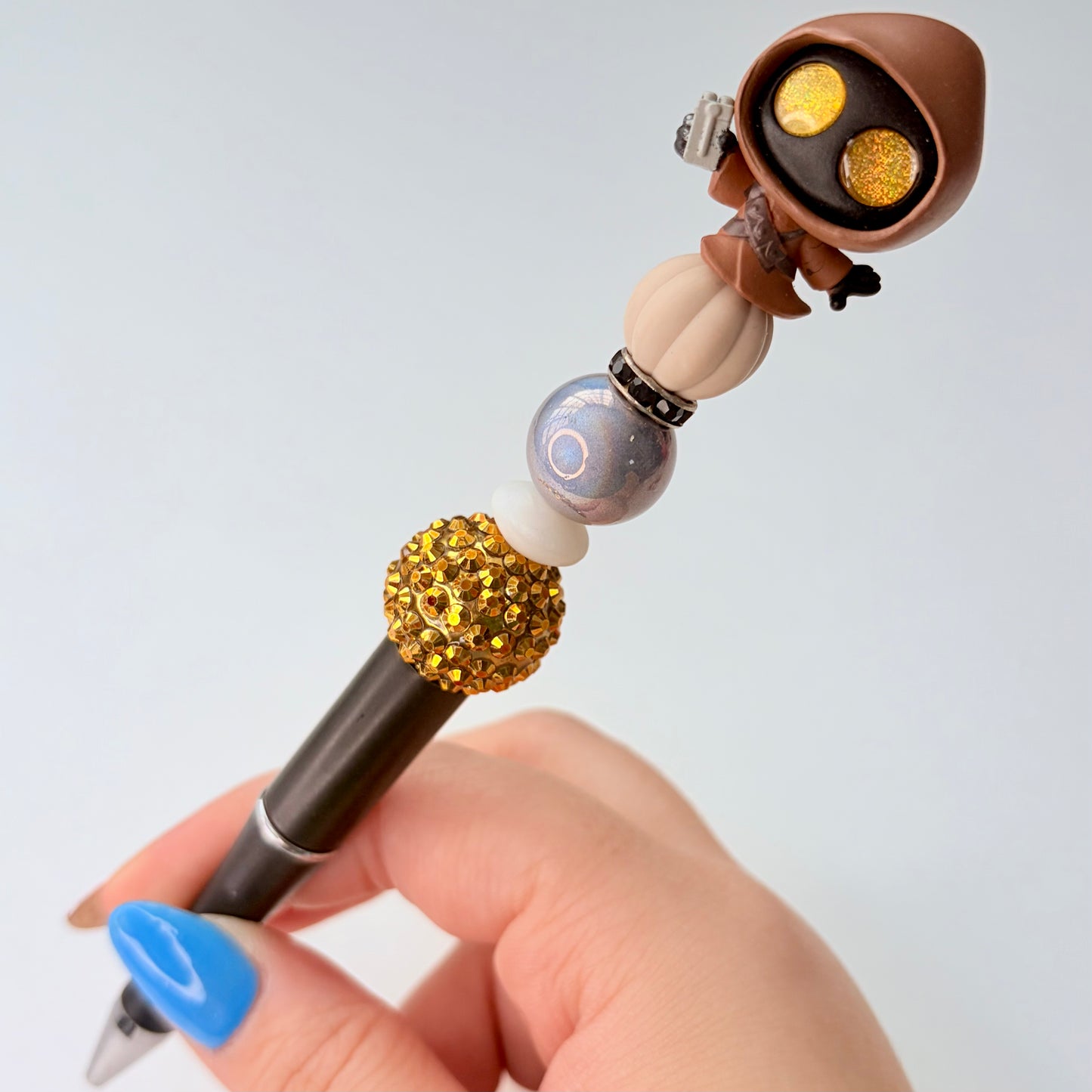 Beaded Pen with Topper