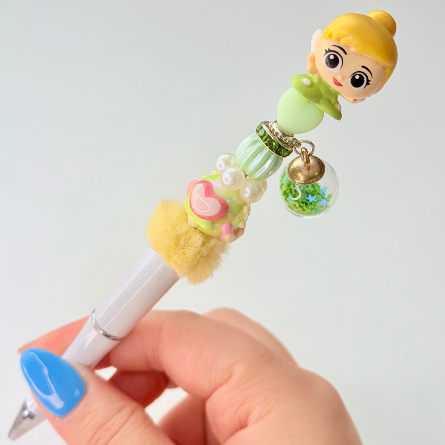 Beaded Pen with Topper