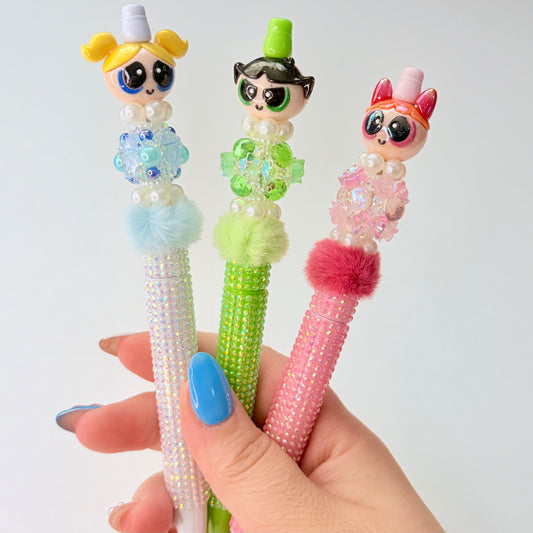 Sugar & Spice Rhinestone Beaded Pen