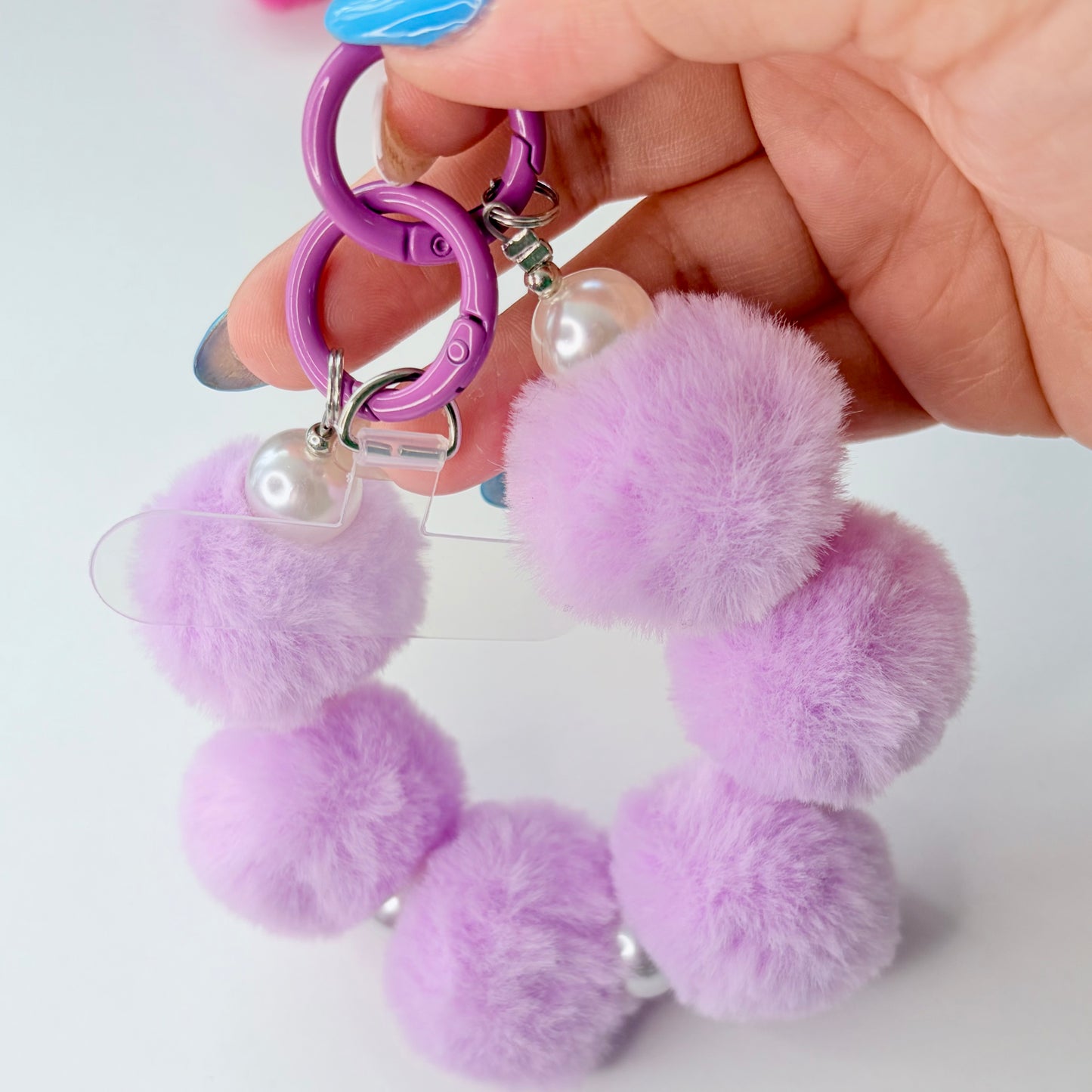 Fluffy Phone Chain