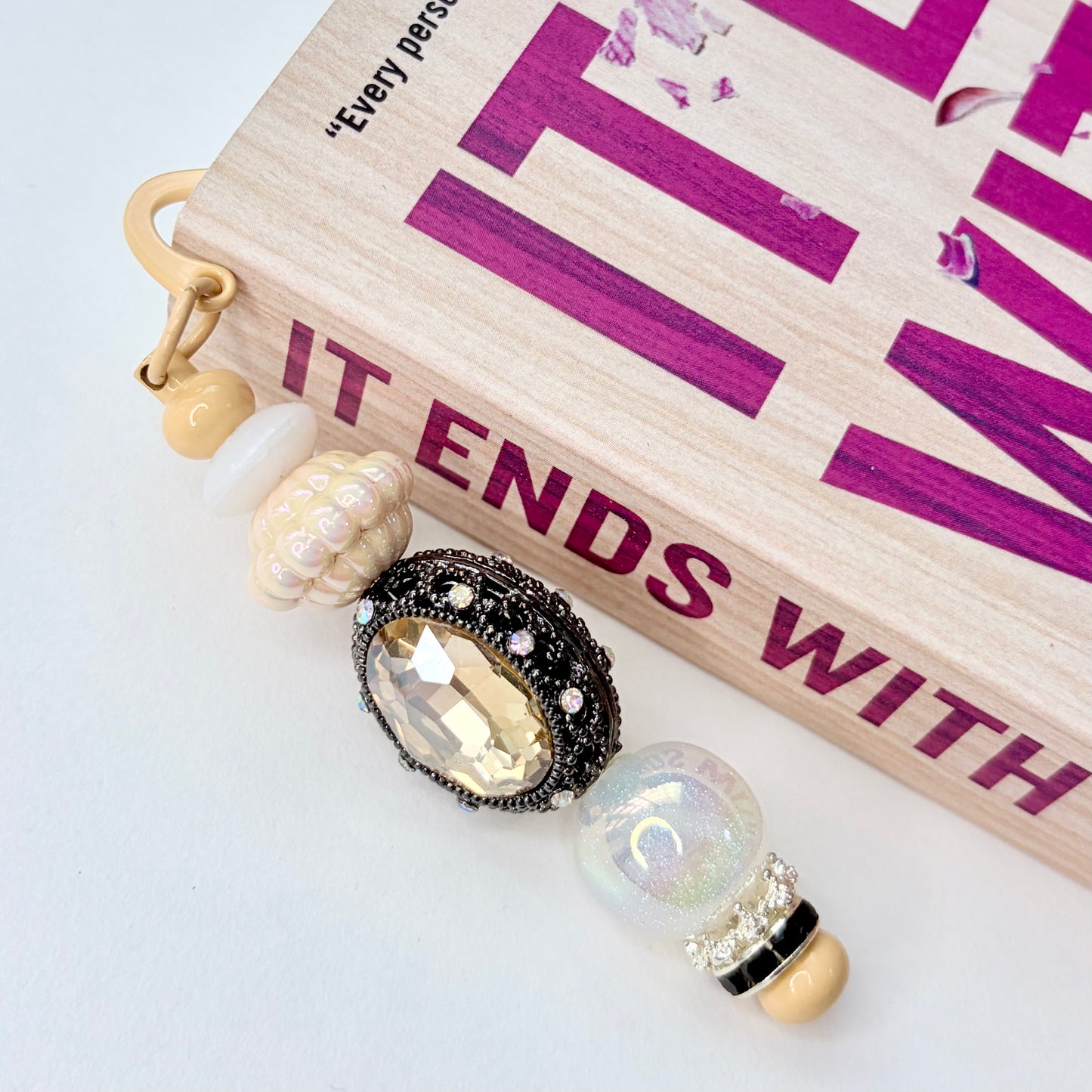 Crystal Beaded Bookmark