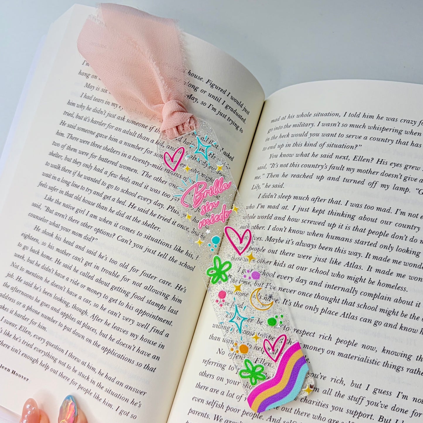 Brilla Sin Miedo Acrylic Bookmark