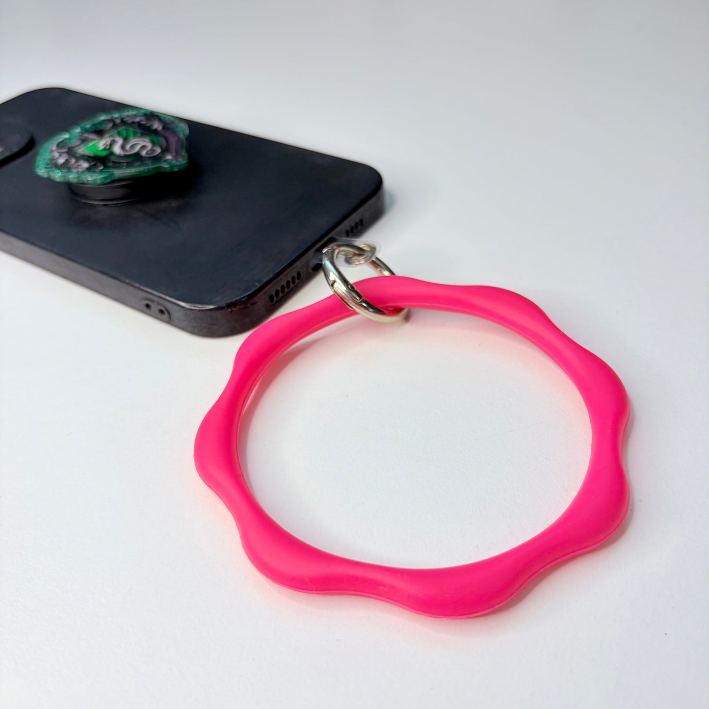 Silicone Ring Phone Chain