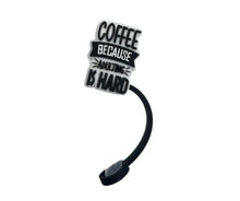 Load image into Gallery viewer, Coffee Lovers Straw Toppers
